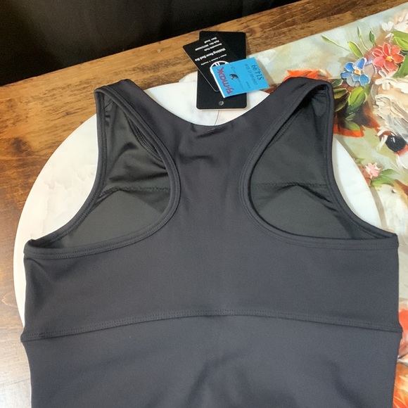 Move Theology racer back crop workout sportsBra top small NWT - Picture 3 of 6
